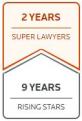 Super Lawyers Logo 2 years