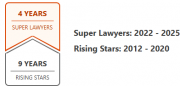 2025 Super Lawyer RisingStar
